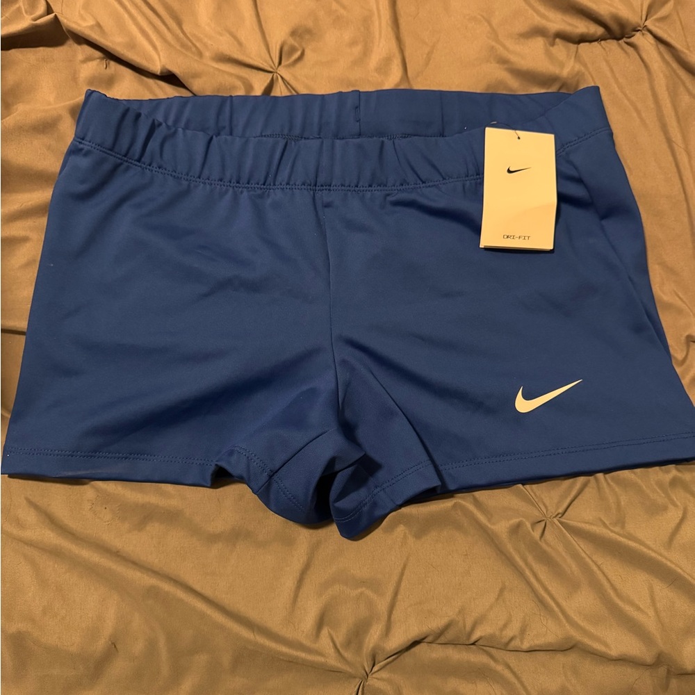 Nike Women's Deep Blue Athletic Shorts